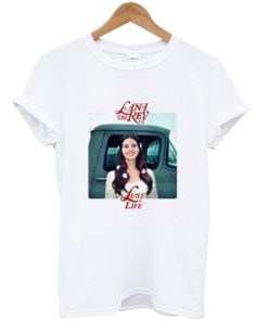 Lana Del Rey Rose Lust For Life T-shirt