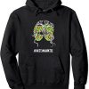 Autism Auntie Autism Awareness Puzzle Piece Hoodie