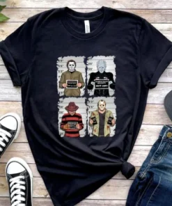Halloween Mugshot T-Shirt