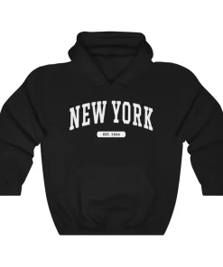 New York 1624 College Hoodie