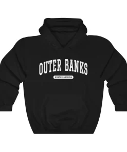Outer Banks North Carolina College Style Hoodie