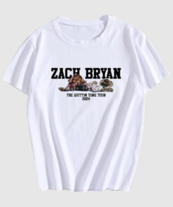 Zach Bryan 2024 Cowboy The Quittin' Time Tour T-Shirt