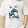 Hokkaido Wave Retro Japanese Surf T-Shirt